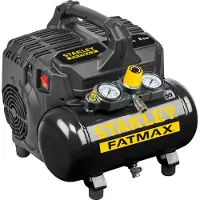 NU AIR Ölfreier Kompressor 6L / 8Bar Dst101/8/6 Fatmax Schwarz Sehr Leise