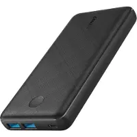 Anker Powerbank - 20.000 mAh Kapazität, USB-C PD & PowerIQ - Schwarz