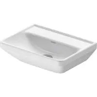 Duravit Handwaschbecken D-NEO 450x335mm o ÜL m HLB ohne Hahnloch weiß ohne Hahnloch weiß