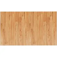 vidaXL Waschtischplatte Hellbraun 100x60x2,5 cm Massivholz Behandelt