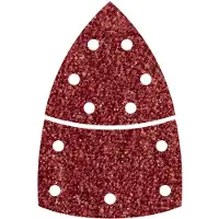 Wolfcraft Schleifpapierset PSM160A K80 (10 St.)