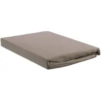 Beddinghouse Topper Hoeslaken Taupe (Jersey)-160 x 200/220 cm