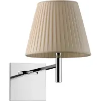 Flos KTribe W Wandleuchte Fabric - , KTribe, dimmbar, Metallisch, für Wohnzimmer, Stoff / Textil, Design