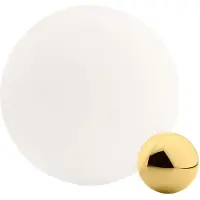 Flos Copycat LED-Tischleuchte - Gold 24K, mit LED (2700K), mit Dimmer