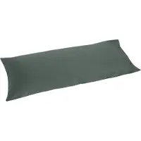Yumeko Kissenbezug Jersey Baumwolle 40x80 Grün - Eco, Bio & Fairtrade