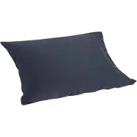 Yumeko Kissenbezug Jersey Baumwolle 50x60 Blau - Eco, Bio & Fairtrade