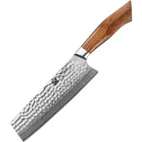 Xinzuo - Damast Nakiri-Messer - B32D Feng Serie