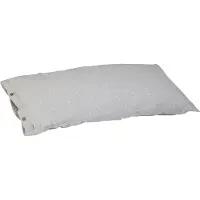 Yumeko Kissenbezug Jersey Baumwolle 40x80 Grau - Eco, Bio & Fairtrade