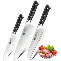 Xinzuo - Messerset aus Edelstahl 3-teilig - B13S Yu series