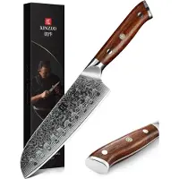 Xinzuo - Damast Santoku-Messer - B13R Yu Serie