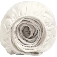 Yumeko Spannbettlaken Baumwollsatin 90x220 Beige - Eco, Bio & Fairtrade