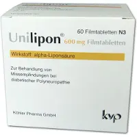 Köhler Pharma GmbH Unilipon 600 mg 60 St