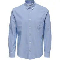 Only & Sons Einfarbiges Langarmhemd