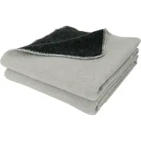 Petromax Smoky Wool Blanket, Decke, weiß/grau