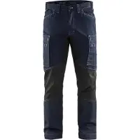 Blakläder Service Bundhose, marineblau / schwarz, Konfektionsgrösse 28