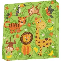 Diamond Dotz DOTZ in the Jungle, Animals, Mehrfarbig, 2901 Stück(e), 280 mm, 280 mm, Kleine Teile. Erstickungsgefahr, Nicht für Kinder unter 36 Monaten geeignet