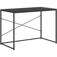 vidaXL Computertisch Schwarz 110x60x70 cm Holzwerkstoff