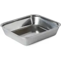 Gastro Fleischwanne aus Edelstahl 244x216x55mm