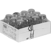 Emga Salzstreuer | Edelstahl/Glas | 12 Stück | 80(h)mm.