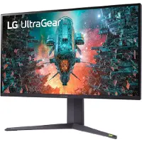 LG UltraGear 32GQ950P-B (80 cm (31.5 Zoll), schwarz, Ultra HD/4K, Nano IPS, HDMI, DisplayPort, 144 Hz, Pivot, USB, 144Hz Panel)