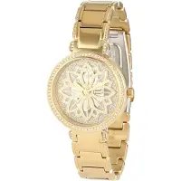 GUESS Damen Armbanduhr Lily, goldfarben 36 mm GW0528L2