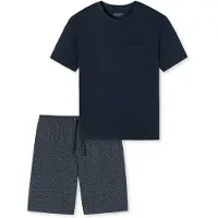 Schiesser Shorty "selected premium inspiration" 2 tlg. mit rundem Halsausschnitt