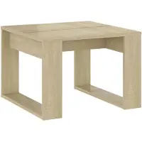 vidaXL Beistelltisch Sonoma-Eiche 50x50x35 cm Holzwerkstoff