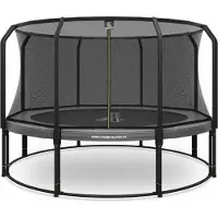 Magic Circle Pro Pro Grau Trampoline 427 cm mit sicherheitsnetz