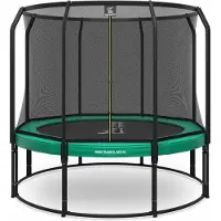 Magic Circle Pro Pro Trampoline 305 cm Grün mit sicherheitsnetz