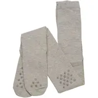 Minymo Strumpfhosen - Light Grey Melange - - 68/74 - Strumpfhosen