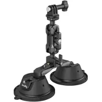 SmallRig 3566 Tragbare Doppel-saugnapf-kamerahalterung