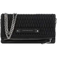 Karl Lagerfeld Abendtasche & Clutch K/Kushion Quilted Wallet On Chain Black (0.9 Liter)