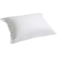 Yumeko Kissenbezug Flanell 50x60 Weiß - Eco, Bio & Fairtrade
