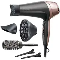 Remington Haartrockner Ionen [Locken & Wellen & Glatt] Curl-Straight (2200W, ink