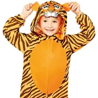 Amscan Kostüm Tiger Onesie Alter 8-10 Jahre
