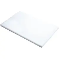 Gastro HDPE Schneidebrett weiß