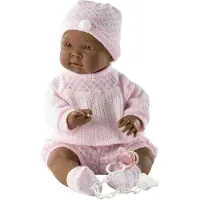 Llorens M. Mädchen africa Babypuppe Nahia, 45 cm