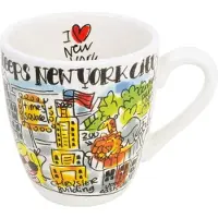 Blond Amsterdam Mini-Becher New York in Bunt - 200 ml | Gr.: onesize