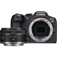 Canon EOS R7 Gehäuse + RF 50mm F/1.8 STM
