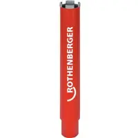 Rothenberger Diamantbohrkrone DX High Speed Dry 1 1/4″ Ø 82 mm Länge 330 mm Segmentanzahl 5 Gewindeaufnahme