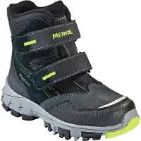 Meindl Polar Fox Junior Velourleder Mesh Jungen Boots anthrazit, Webpelzfutter, Nässeschutz-Futter