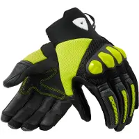 REV'IT! Speedart Air Schwarz Neon Gelb Handschuhe Größe 2XL