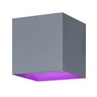 Hombli - Smart Outdoor Wandleuchte V2, Grau