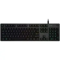 Logitech G 920-009344, Kabelgebunden, USB, Mechanischer Switch, QWERTY, RGB-LED, Karbon