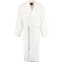 Cawö Bademantel 828 Uni Weiß Herren-XXL