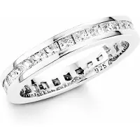 Amor Ring für Damen, Sterling Silber 925, Zirkonia (synth.) amor Silber