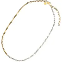 Noelani Collier für Damen, Stainless Steel IP Gold, Zirkonia (synth.) Noelani Gold
