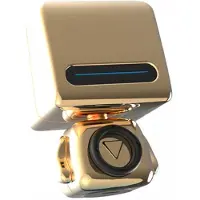 Mobility On Board , Kabelloser Bluetooth-Lautsprecher Modell Robot, Gold