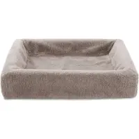 Bia Bed Fleece Hoes Hondenmand Taupe