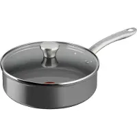 Tefal Renew+ C4243253, Rund, Allzweckpfanne, Grau, Keramik, Aluminium, 3,24 l